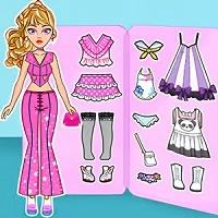 Süßes Puppenkleid Und Schminken